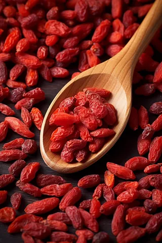 干红枸杞摄影图