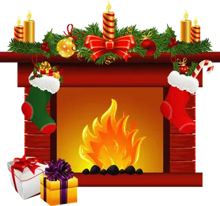 圣诞节火堆