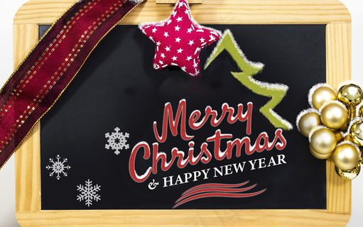 圣诞节黑板报主题图片