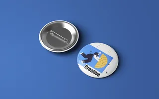 文创胸牌胸章样机