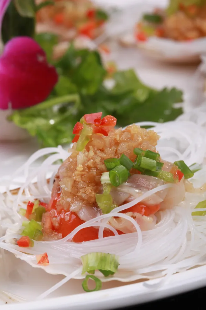 金银蒜蒸扇贝 (2)