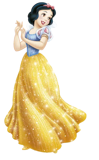 卡通人物迪士尼公主系列免抠贴图白雪公主睡美人灰姑娘PNG素材