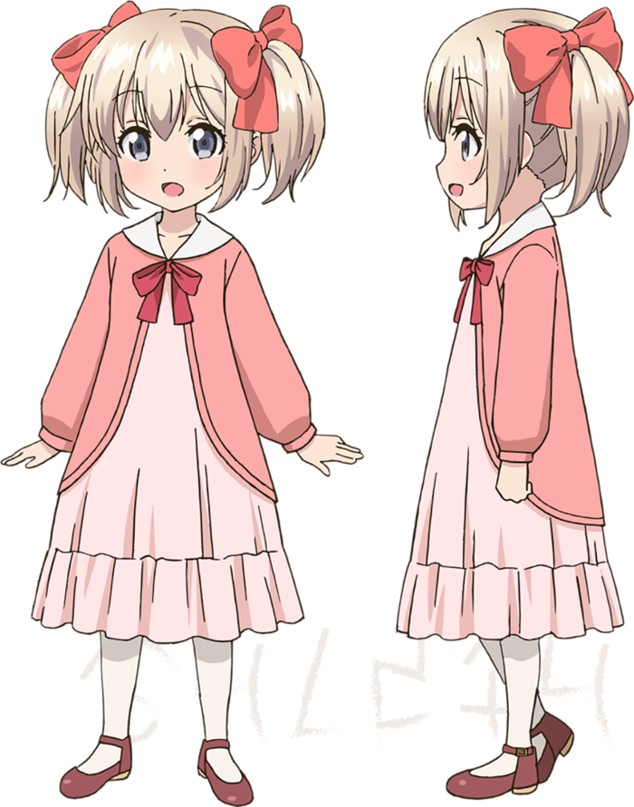 萝莉小女孩卡通简笔素材