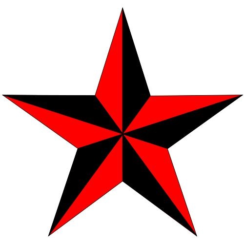 红星 PNG免抠(500x500)