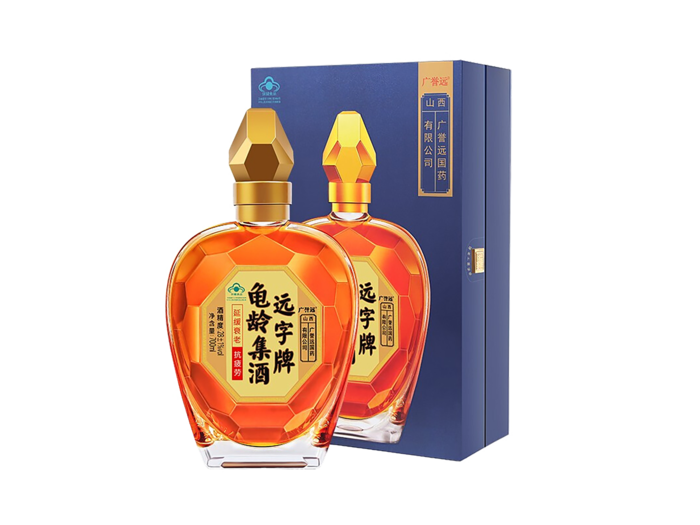 超市商品清晰大图免抠实物摄影png格式图片透明底品牌白酒龟龄集(2)