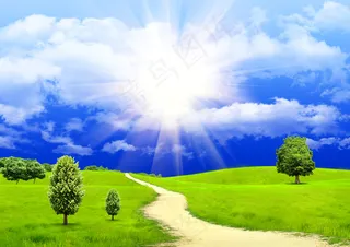 自然风景背景图片