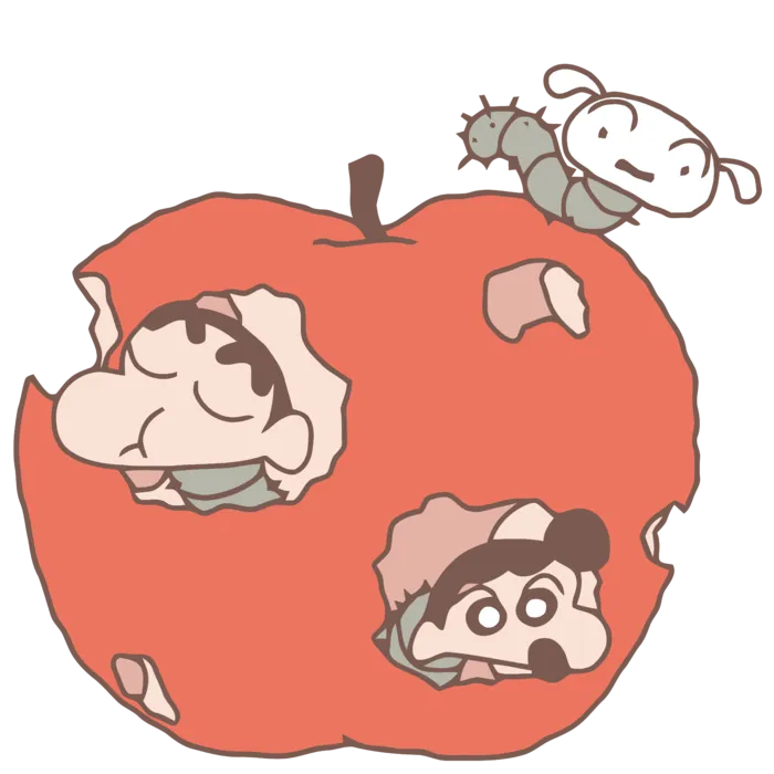 蜡笔小新可爱动画人物免扣素材