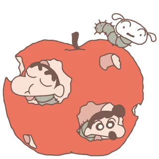 蜡笔小新可爱动画人物免扣素材