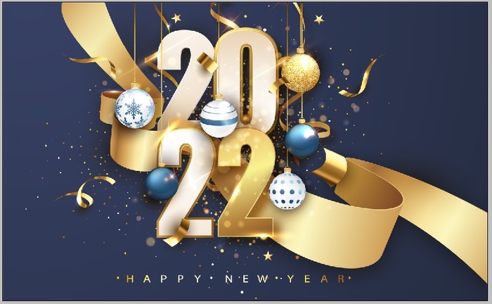 设计2022年新年背景eps,ai矢量模版下载
