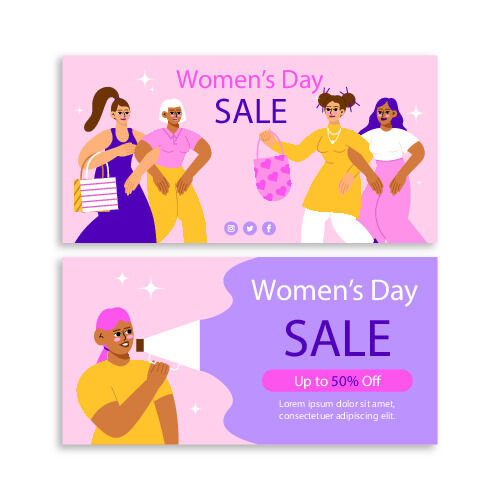 三八妇女节海报女神节海报