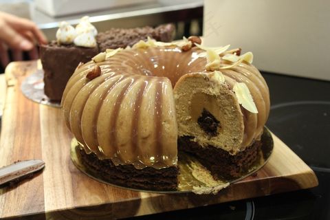 创意圆形蛋糕图片