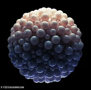 分子结构创意背景高清图