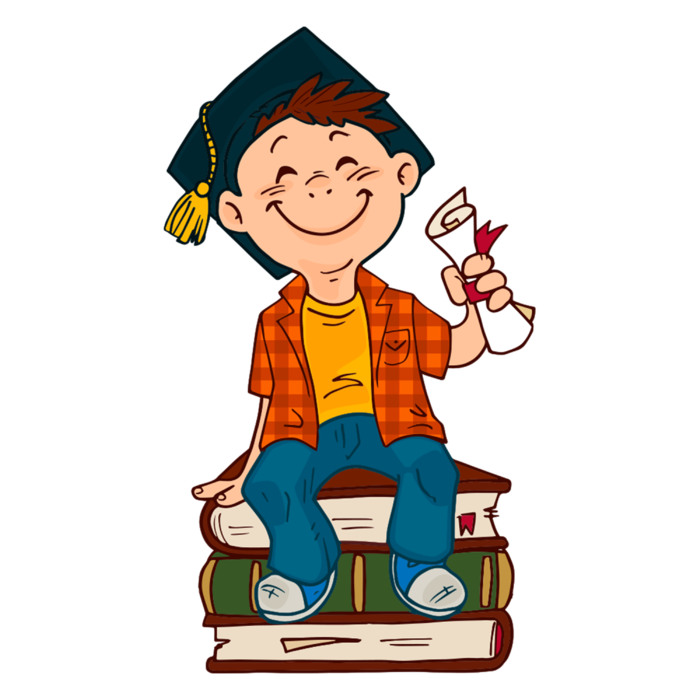 开心 博士 卡通 人物