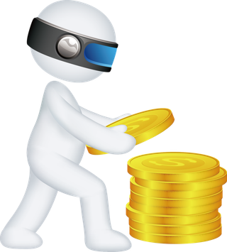 多行业戴眼镜科技感3D小人 免抠