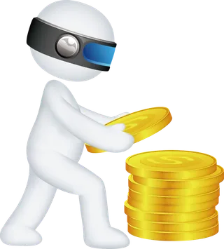 多行业戴眼镜科技感3D小人 免抠