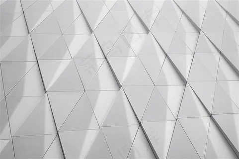 白色建筑建筑物纹理玻璃墙创意设计现代化 白色建筑建筑物纹理玻璃墙创意设计现代化