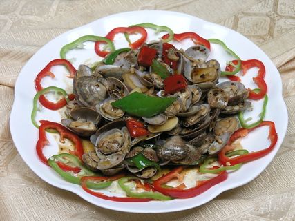 0711c-525豉椒炒花甲