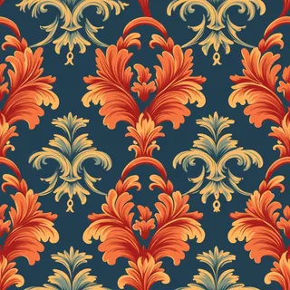 欧式纹理，巴洛克风格，无缝贴图，素材