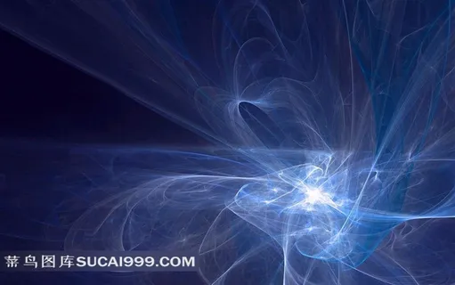 精美蓝色发光图形壁纸素材