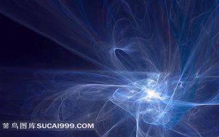 精美蓝色发光图形壁纸素材