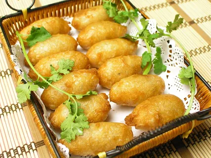 香炸豆沙酥 香炸豆沙酥