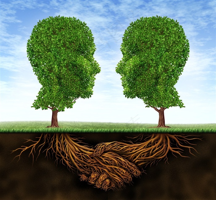 握手合作商业创意广告素材