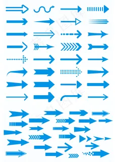 箭头图标可编辑简约