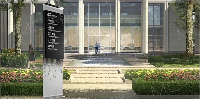 木和川标识设计公司西子联合工业园导视系统设计方案指示牌 木和川标识设计公司西子联合工业园导视系统设计方案指示牌