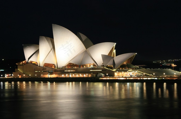 悉尼歌剧院夜景
