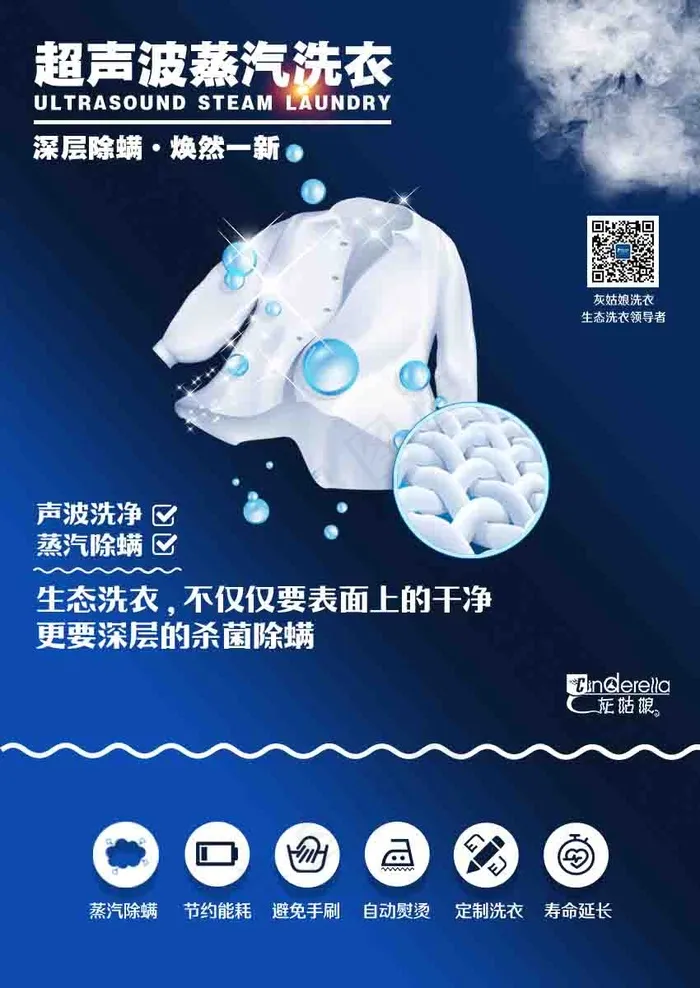 灰姑娘蒸汽海报psd模版下载