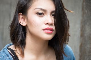 时尚清纯可爱的女孩摄影图片