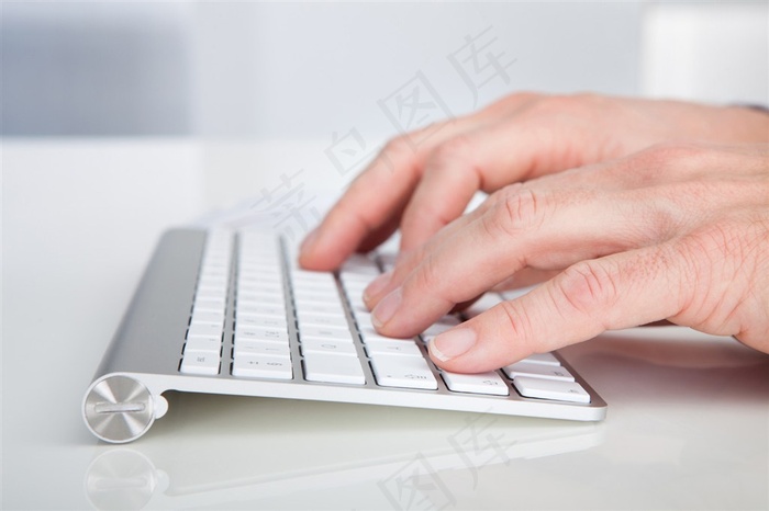 敲击键盘素材