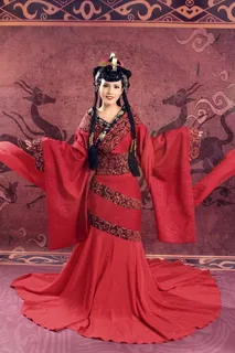 汉服站立姿势图片下载 汉服站立姿势图片下载