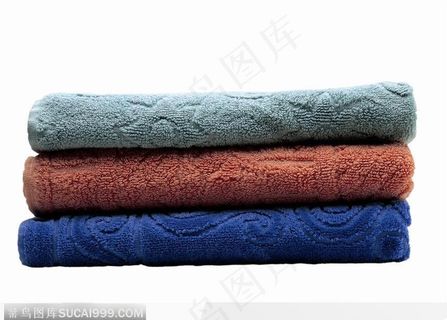 叠起的毛巾