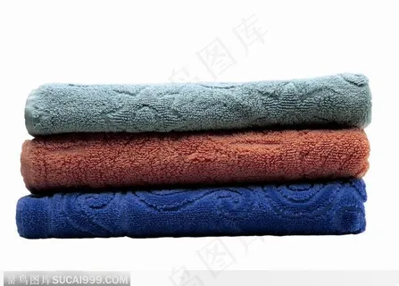 叠起的毛巾