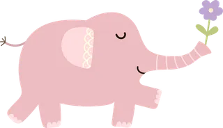 卡通大象 图片