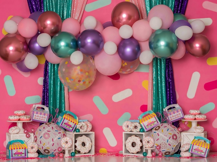 儿童照相拼接背景