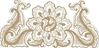 古色古香古典古风花纹边框纹路