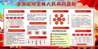 大气党建加快建设创新型国家双面展板1