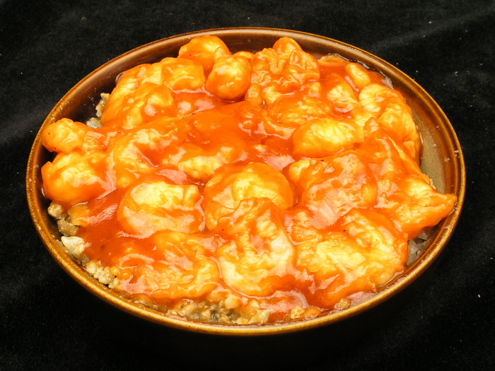 主食|小吃虾仁盖饭