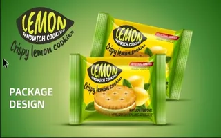 设计广告饮食饼干