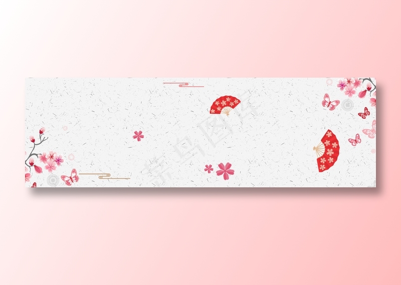 中国风水墨banner海报背景psd模版下载