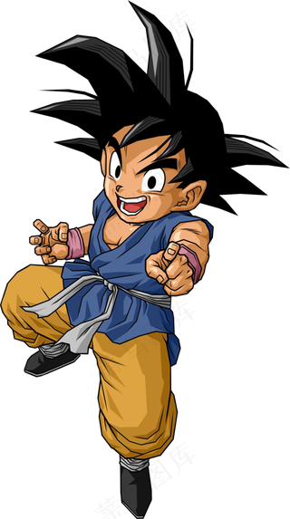 经典漫画七龙珠人物