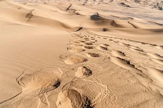 库木塔格沙漠纹理