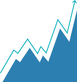 蓝色折线图卡通少儿兴趣班素材