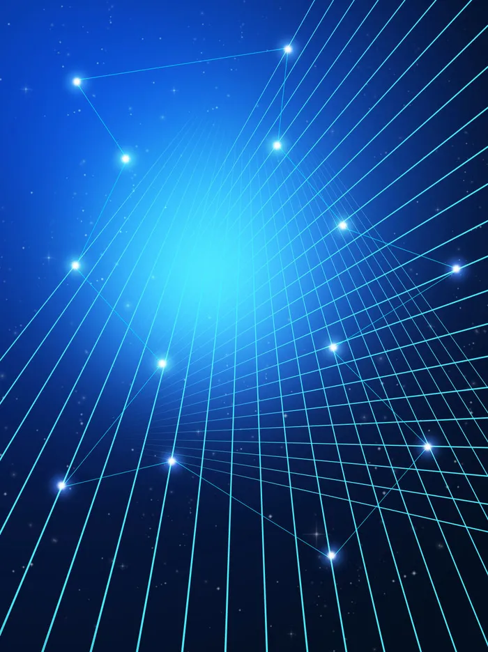 蓝色科技背景psd模版下载
