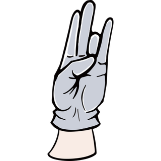 手部动作简笔画