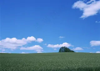 蓝天白云风景干净图片素材