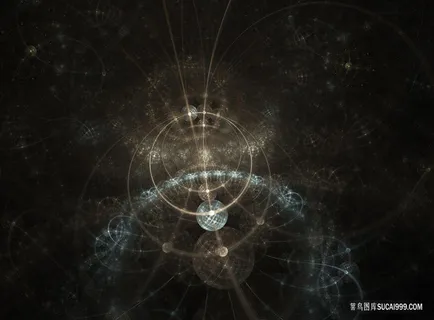 黑金炫光光效分型特效背景图片 黑金炫光光效分型特效背景图片