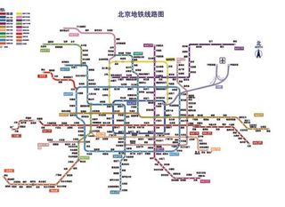 北京地铁线路图
